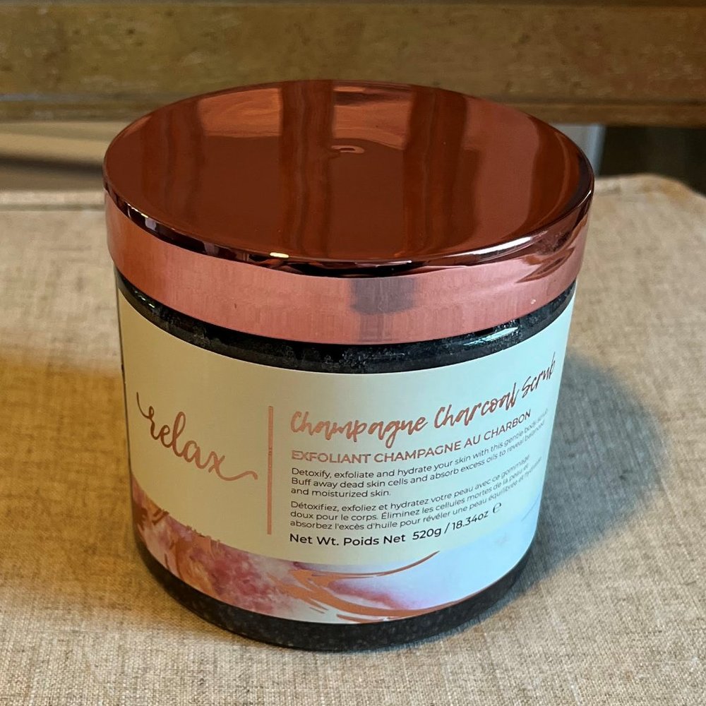 Manna Kadar - Relax Champagne Charcoal Scrub